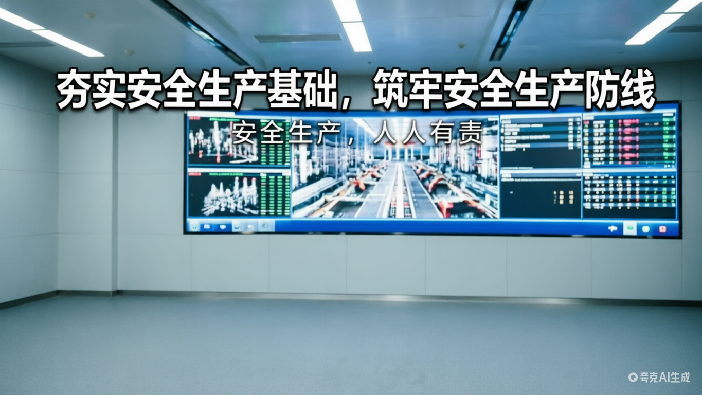 夯实安全生产基础  筑牢安全生产防线